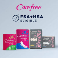 Carefree Daily Panty Liners Cotton Fresh Scent 20 Pieces
