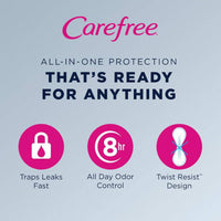 Carefree Daily Panty Liners Cotton Fresh Scent 20 Pieces