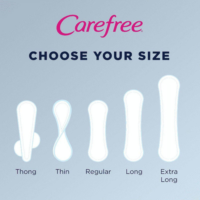 Carefree Daily Panty Liners Cotton Fresh Scent 20 Pieces
