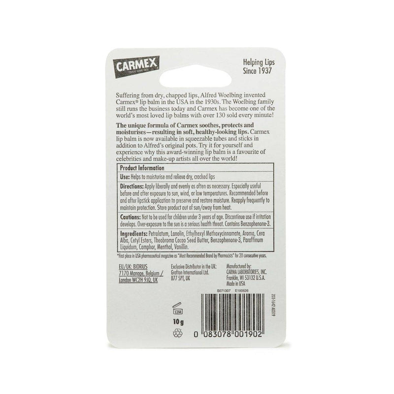 Carmex Lip Balm Tube Strawberry 10g