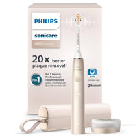 Philips Sonicare Electric Toothbrush Rechargeable Prestige With SenseIQ Champagne HX9992/21