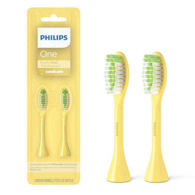 Philips Sonicare One Toothbrush Heads Mango BH1022/02 2 Pack