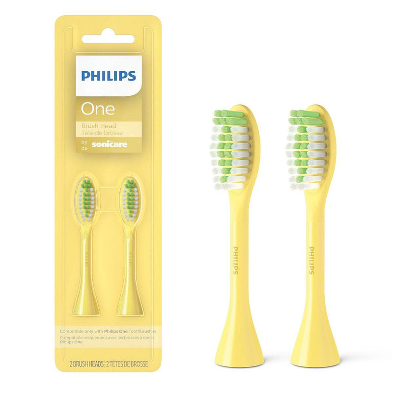 Philips Sonicare One Toothbrush Heads Mango BH1022/02 2 Pack