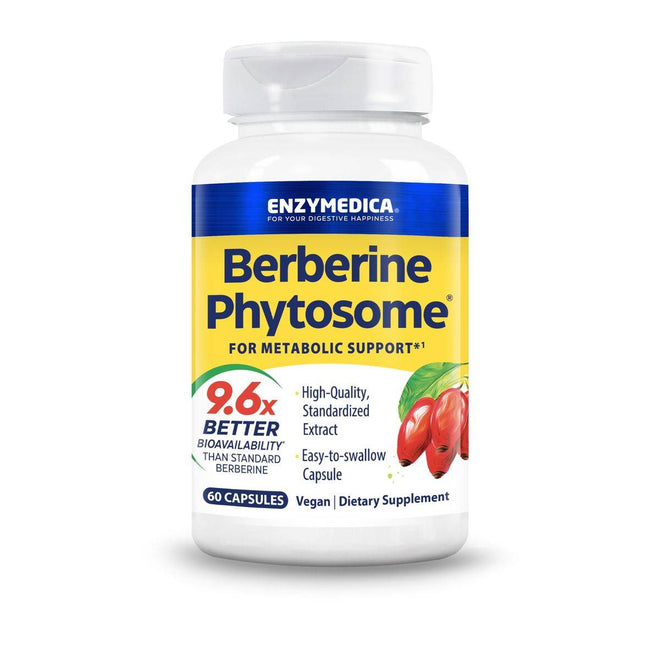 Enzymedica Berberine Phytosome 60 Capsules