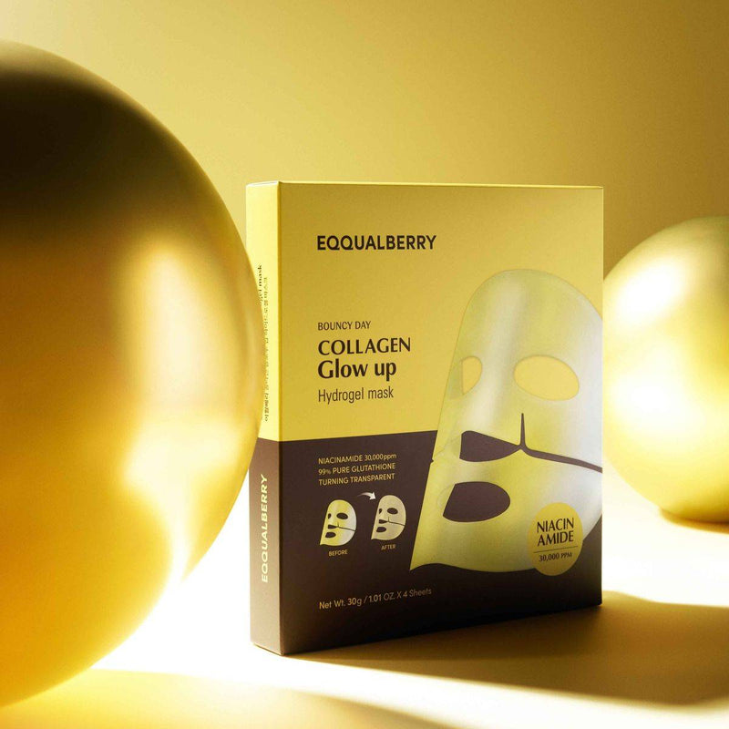 EQQUALBERRY Collagen Glow Up Hydrogel Mask 30g