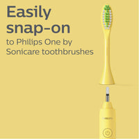 Philips Sonicare One Toothbrush Heads Mango BH1022/02 2 Pack