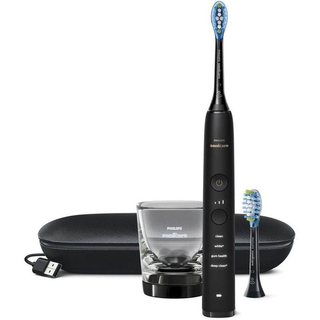 Philips Sonicare Electric Toothbrush Rechargeable Diamond Clean Smart Connected Black HX9913/18