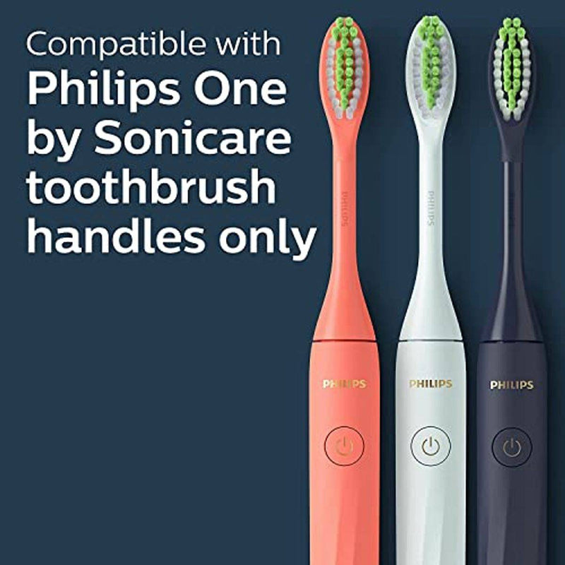 Philips Sonicare One Toothbrush Heads Midnight Blue BH1022/04 2 Pack