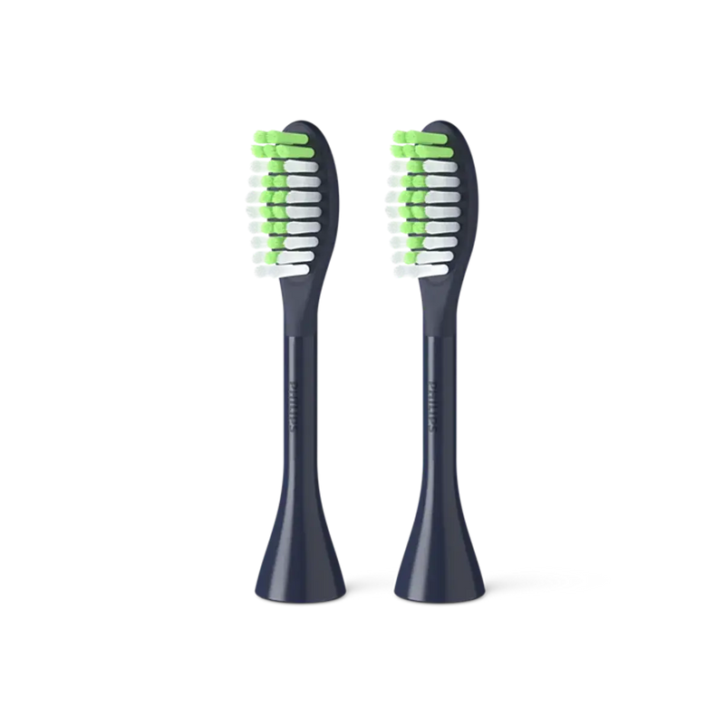 Philips Sonicare One Toothbrush Heads Midnight Blue BH1022/04 2 Pack
