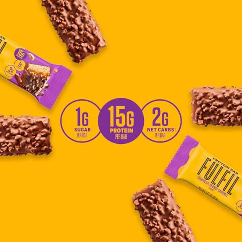 Fulfil Vitamin & Protein Bar Chocolate Peanut & Caramel 55g