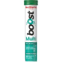 Healtheries Boost Multi Orange 20 Effervescent Tablets
