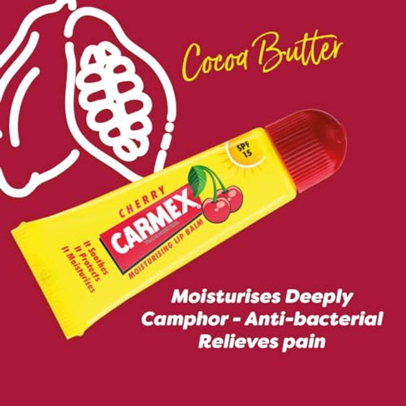 Carmex Lip Balm Tube Cherry 10g