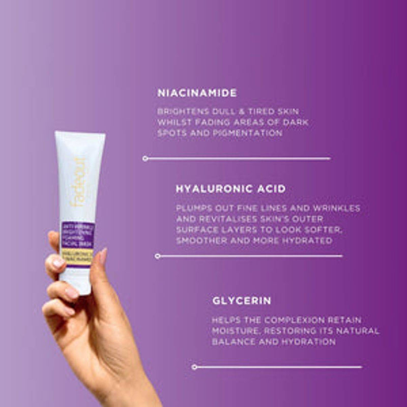 Fadeout Anti Wrinkle Brightening Foaming Facial Wash 100ml