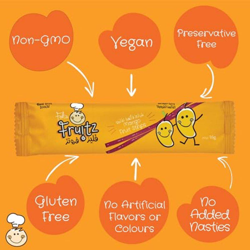 Felis Fruitz Fruit Strips Mango 16g 5 Packs