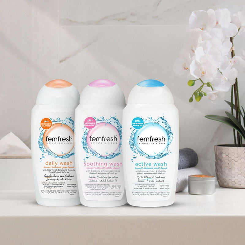 Femfresh Intimate Active Fresh Wash 250ml
