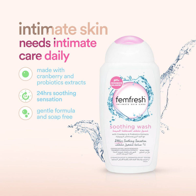 Femfresh Intimate Soothing Wash 250ml