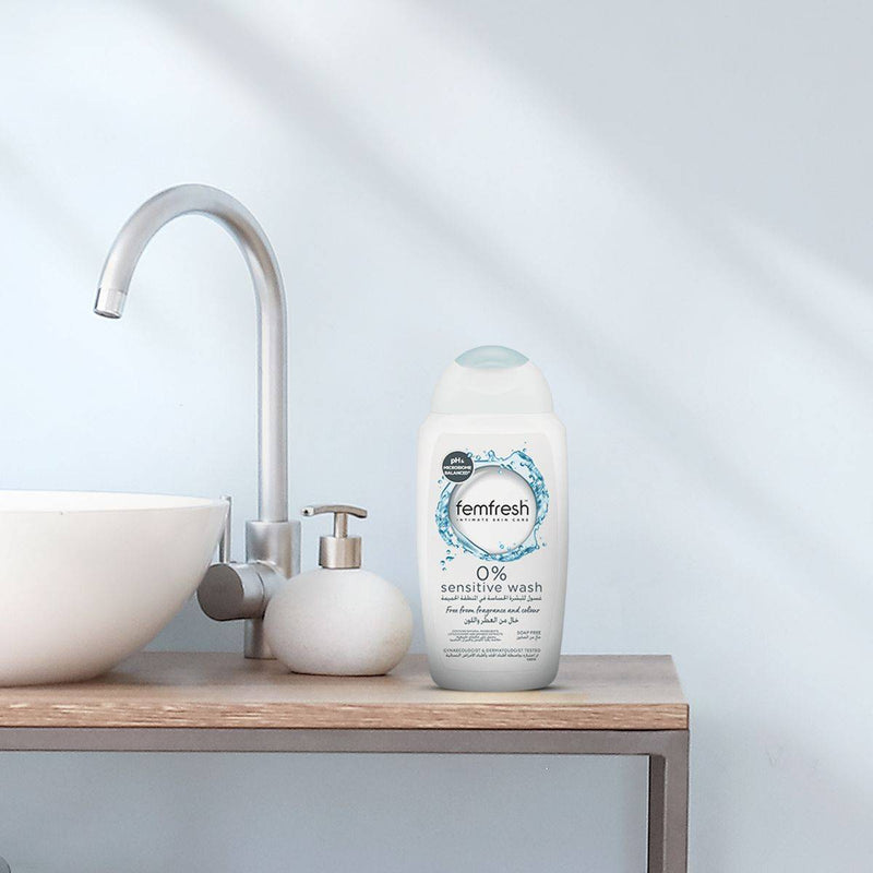 Femfresh Intimate Wash Sensitive 0% 250ml