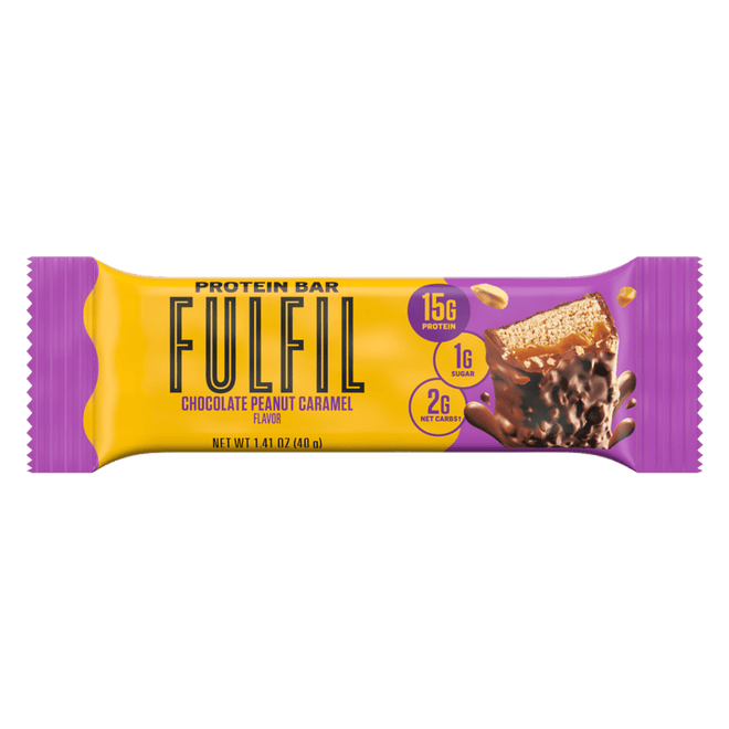 Fulfil Vitamin & Protein Bar Chocolate Peanut & Caramel 55g