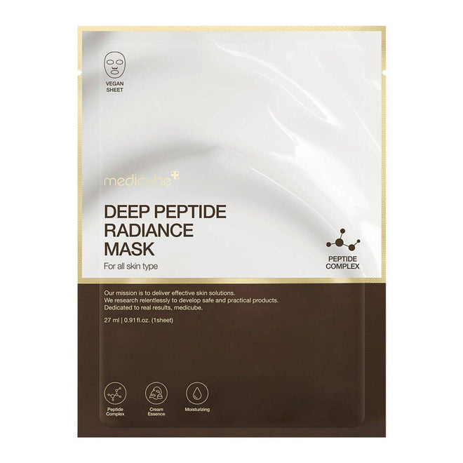 Medicube Face Mask Deep Peptide Radiance 27ml