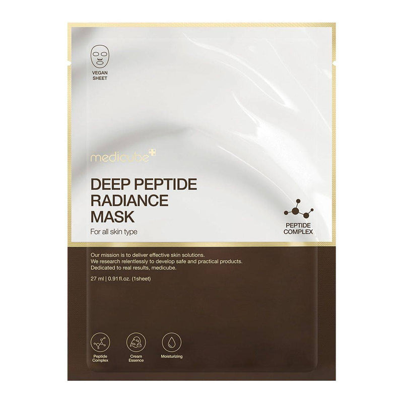 Medicube Face Mask Deep Peptide Radiance 27ml