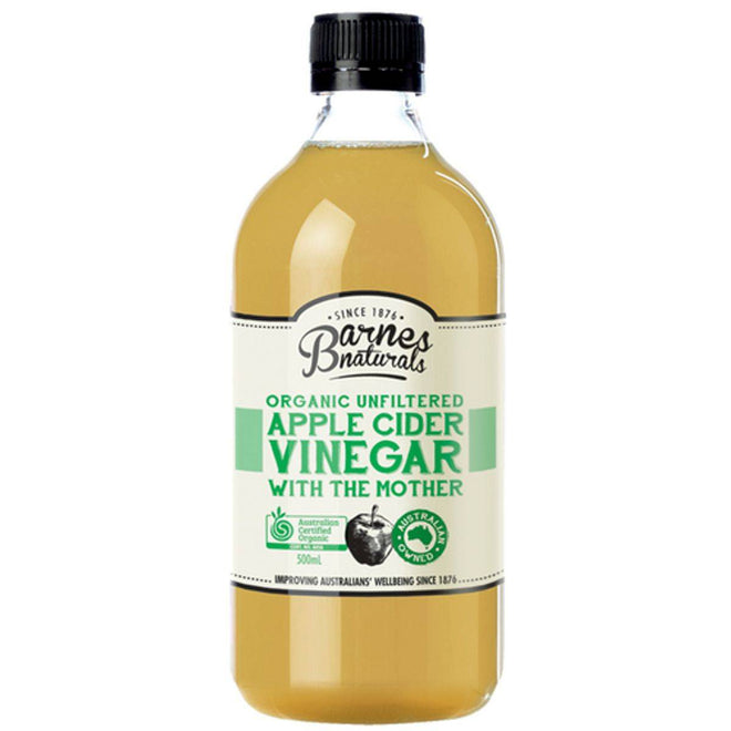 Barnes Naturals Organic Apple Cider Vinegar With The Mother 500ml