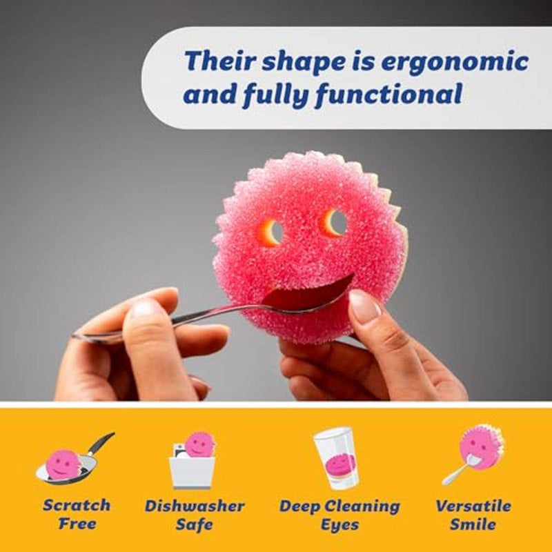 Scrub Daddy The Original Scrub Mommy Dual Sided Scrubber + Sponge 1 Pack