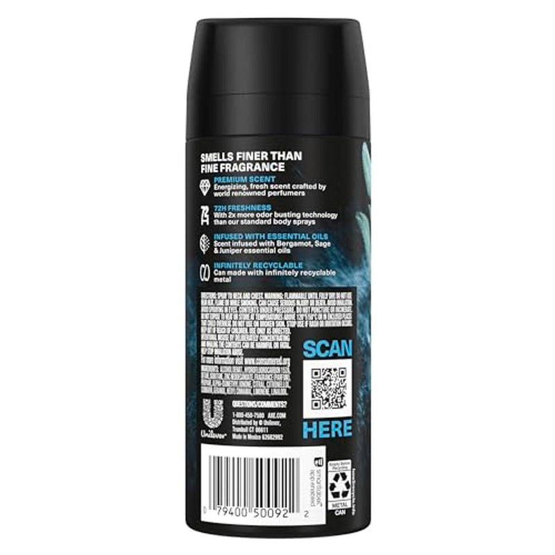 Axe Deodorant Spray Aqua Bergamot 150ml