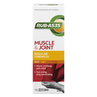 Rub A535 Regular Strength Heat Cream 100g
