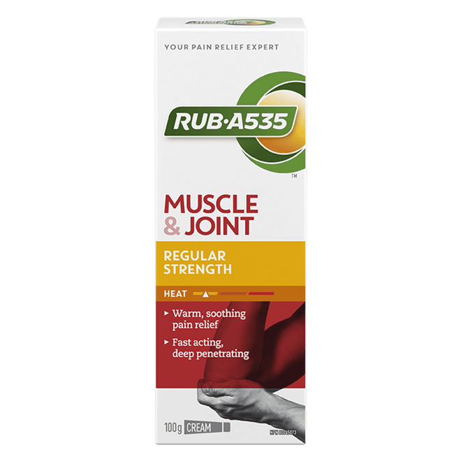 Rub A535 Regular Strength Heat Cream 100g