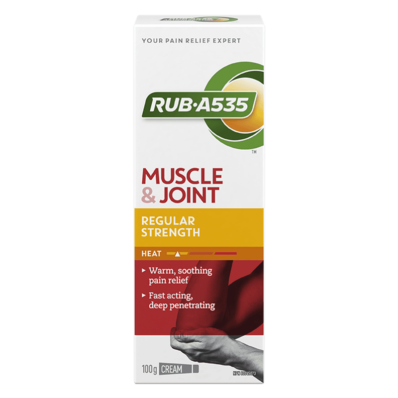 Rub A535 Regular Strength Heat Cream 100g