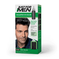 Just For Men Shampoo In Hair Color H55 Real Black