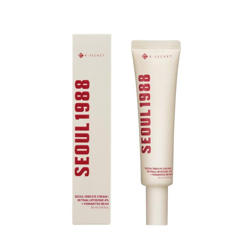 K-Secret Seoul 1988 Eye Cream : Retinal Liposome 4% + Fermented Bean 30ml