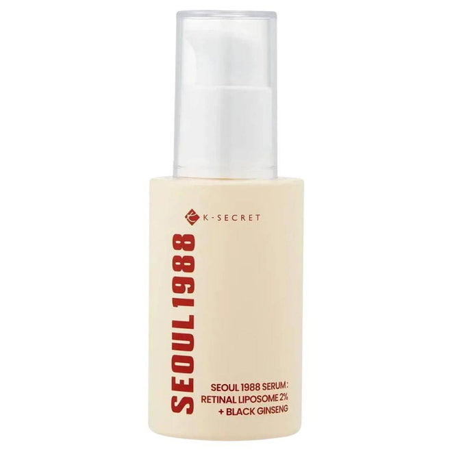 K-Secret Seoul 1988 Serum : Retinal Liposome 2% + Black Ginseng 50ml