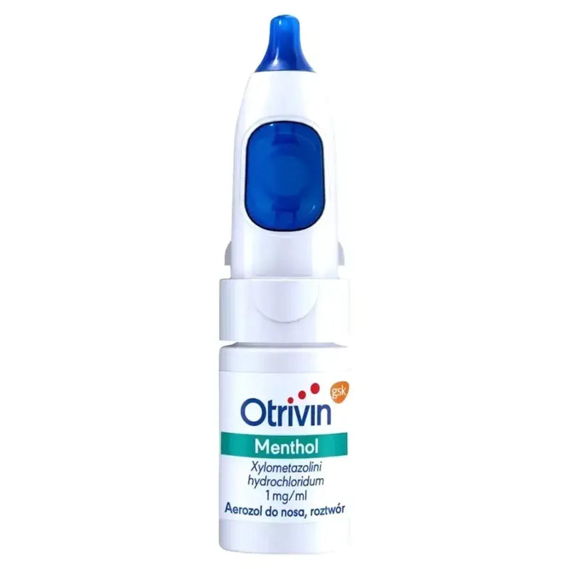 Otrivin 0.1% Nasal Spray Menthol 10ml