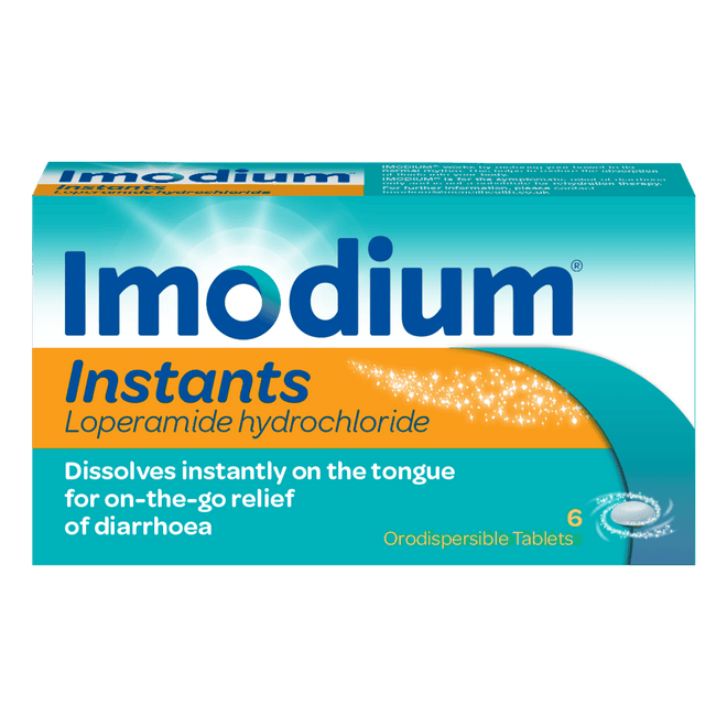 Imodium Instants 2mg 6 Tablets