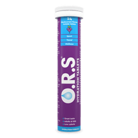 ORS Hydration Blackcurrant 24 Effervescent Tablets