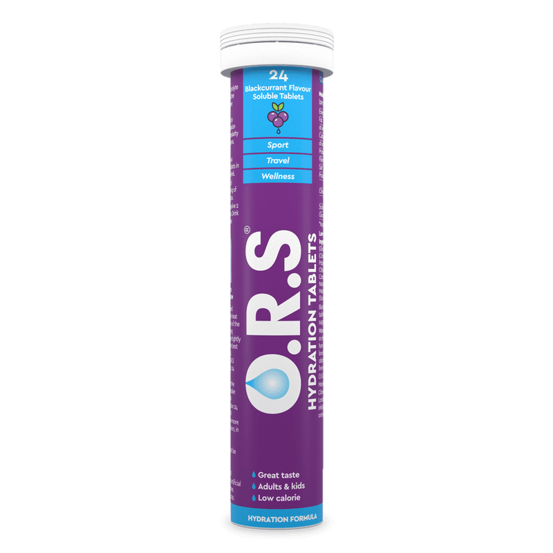 ORS Hydration Blackcurrant 24 Effervescent Tablets