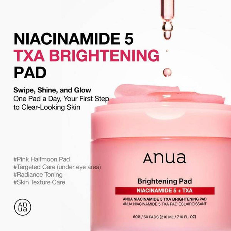 Anua Niacinamide 5 + TXA Brightening Pad 60 Pieces