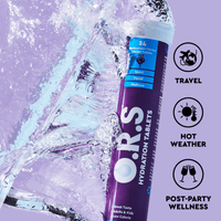 ORS Hydration Blackcurrant 24 Effervescent Tablets