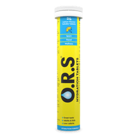 ORS Hydration Lemon 24 Effervescent Tablets