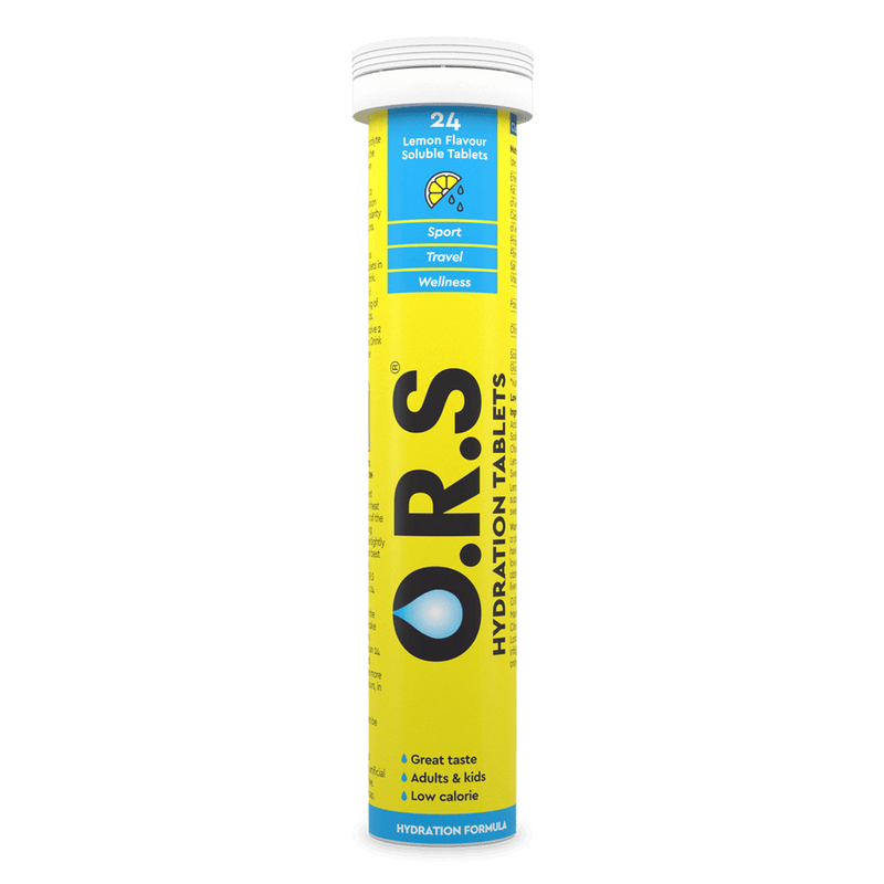 ORS Hydration Lemon 24 Effervescent Tablets