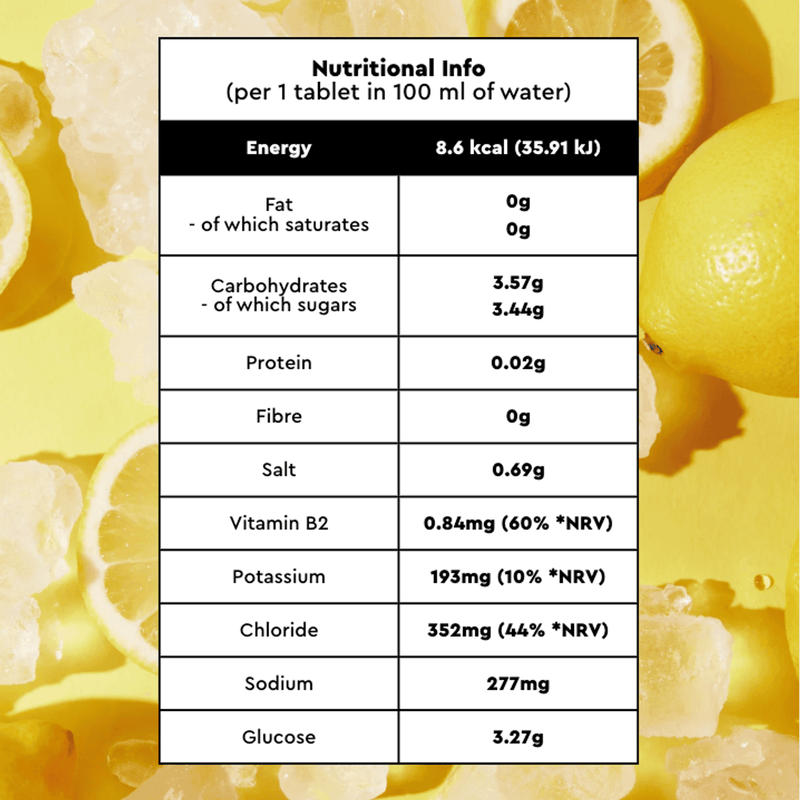 ORS Hydration Lemon 24 Effervescent Tablets