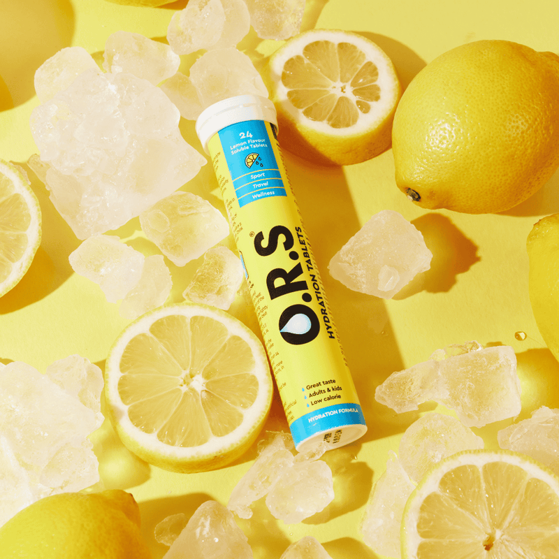 ORS Hydration Lemon 24 Effervescent Tablets