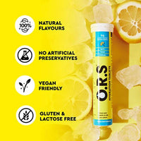 ORS Hydration Lemon 24 Effervescent Tablets