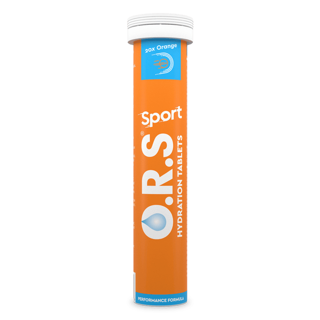 ORS Hydration Sport Orange 20 Effervescent Tablets