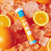 ORS Hydration Sport Orange 20 Effervescent Tablets