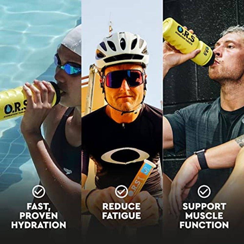 ORS Hydration Sport Orange 20 Effervescent Tablets