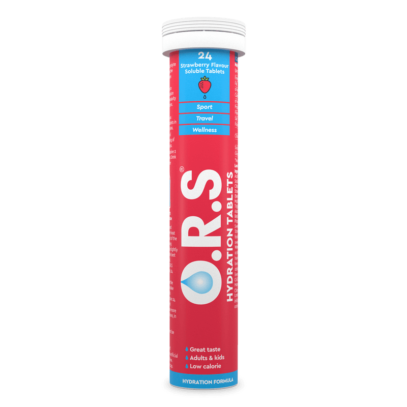 ORS Hydration Strawberry 24 Effervescent Tablets