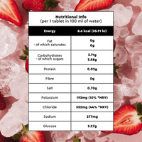 ORS Hydration Strawberry 24 Effervescent Tablets