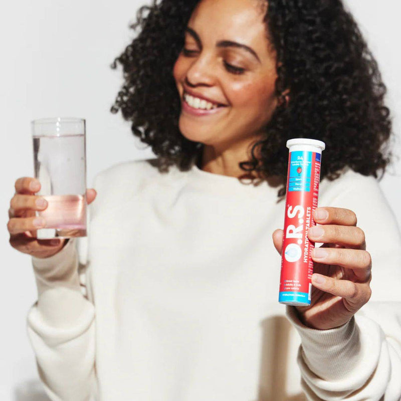 ORS Hydration Strawberry 24 Effervescent Tablets